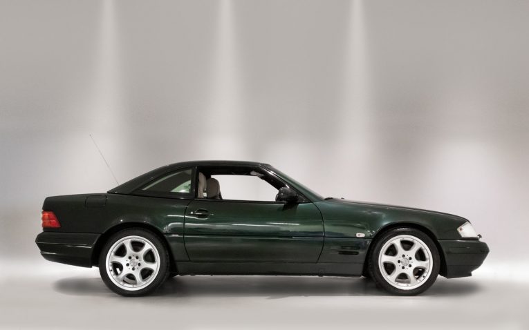 Mercedes-Benz SL, SL, SL320, Designo Alanite, Mercedes SL side