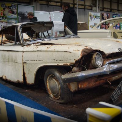 Classic car, American Car, Restoration Show, NEC Restoration show, barn find, Consul Capri