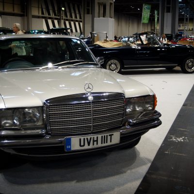 Classic car, American Car, Restoration Show, NEC Restoration show, Mercedes-Benz, Mercedes W116, W116