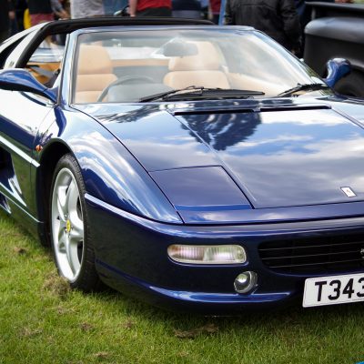 Wallingford, Wallingford vehicle rally, classic car, car meet, car event, Ferrari F355