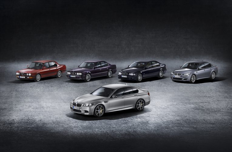 BMW, BMW 5 Series, BMW M5, E28, E34, E39, E60, F10, F90, M5 Generations, classic car, retro car, performance car, motoring, automotive, carandclassic, carandclassic.co.uk,