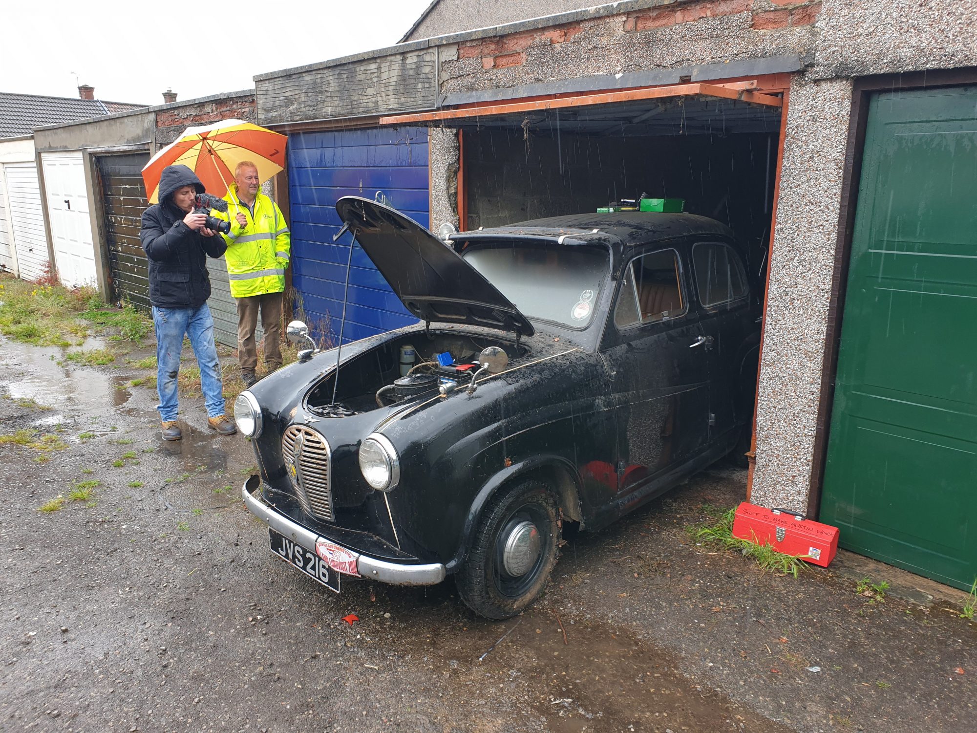 carand classic, classic car rescue, motoring, automotive, project binky, not2grand, richard brunning, barn find, garage find, austin, austin a35, classic car, retro car