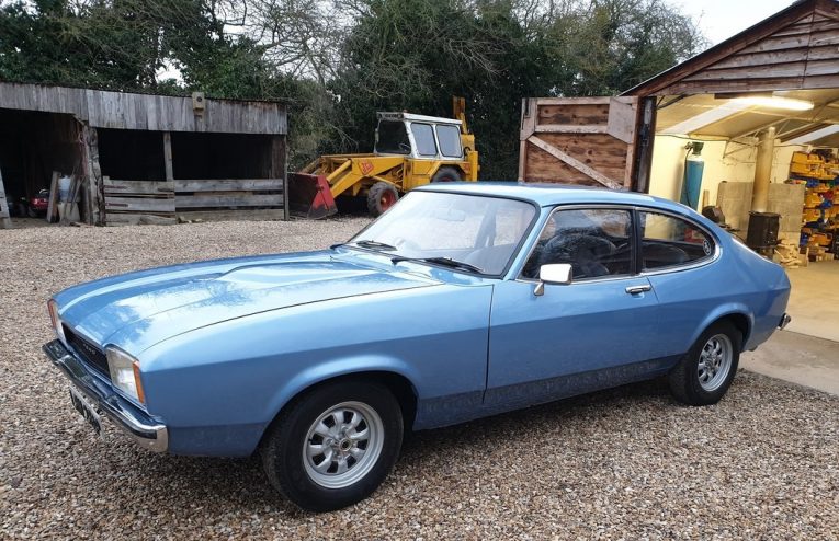 Ford, Ford Capri, Ford Capri Mk2, Mk2 Capri, Ford, Classic Ford, retro Ford, motoring, automotive, classic car, retro car, carandclassic, carandclassic.co.uk
