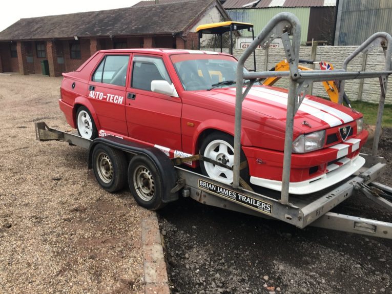 Alfa, Alfa Romeo, Alfa Romeo 75, 75, Busso, Busso V6, V6, track car, classic car, retro car, Italian car, carandclassic, carandclassic.co.uk, motoring, automotive
