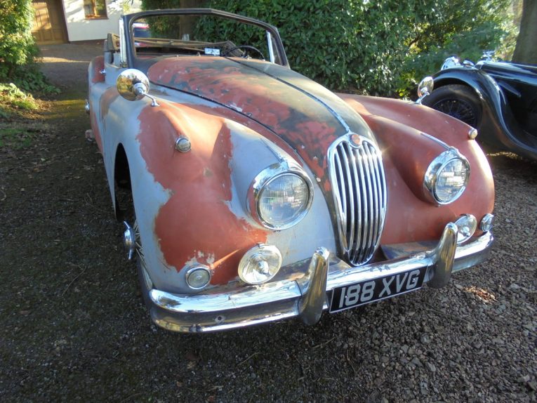 Jaguar, Jaguar XK140, XK140, XK120, project car, classic car, restoration project, roadster, barn find, motoring, automotive, classic car, retro car, Jag, restoration, carandclassic, carandclassic.co.uk
