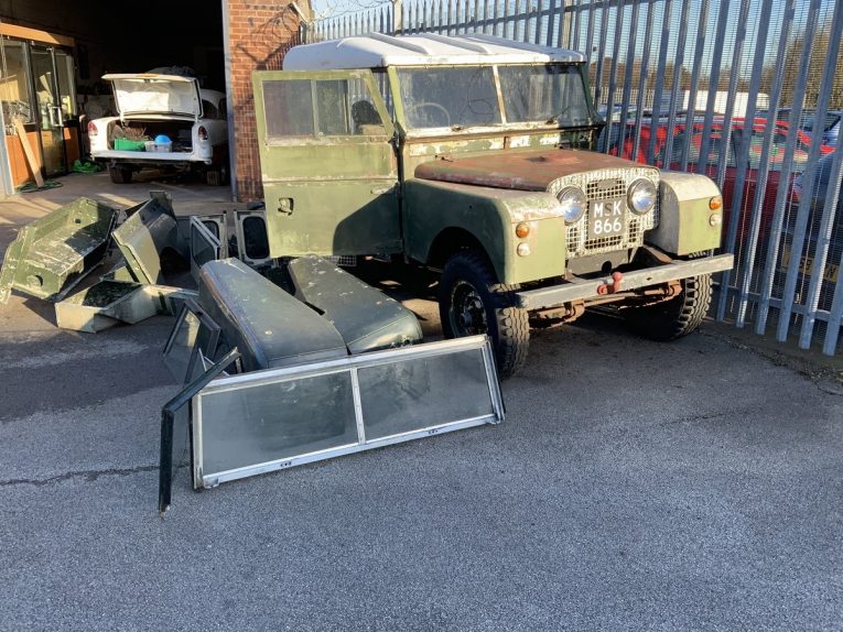 Land Rover, Land Rover Series 1, Series 1, off-road, classic Land Rover, project Land Rover, project, barn find, classic car, retro car, motoring, automotive, car and classic, carandclassic.co.uk, restoration project,