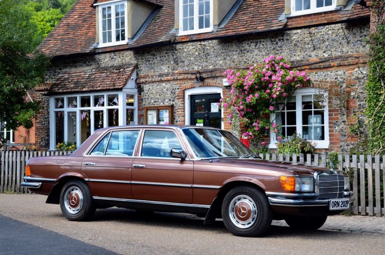 280SE, W116, Mercedes-Benz, Mercedes-Benz 280SE, S Class, classic car, retro car, oldtimer, motoring, automotive, 450SEL, classified of the week, car and classic, motoring, automotive, car and classic, carandclassic.co.uk