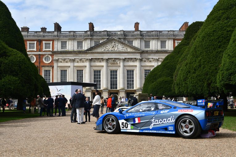 McLaren F1, McLaren, Hampton Court Palace, concours, classic car show, classic car event, car and classic, carandclassic.co.uk, motoring, Ferrari, Lotus, Land Rover, Lamborghini, Porsche, Facel Vega, Aston Martin