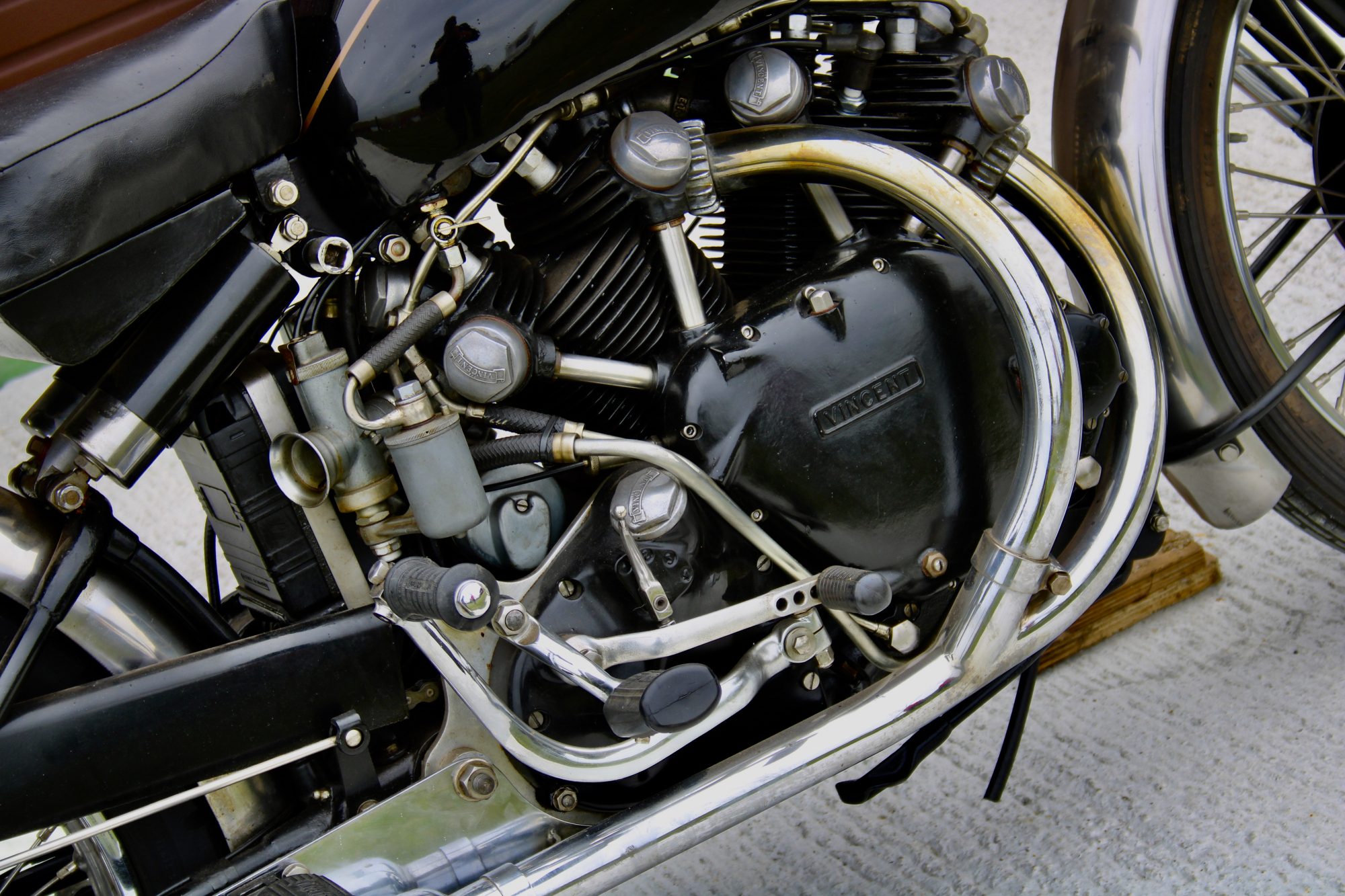 vincent black shadow bike