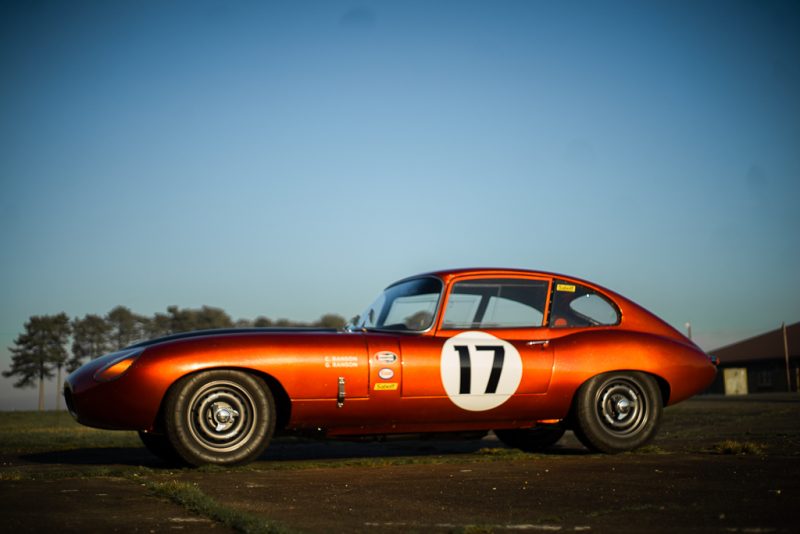 E Type, Jaguar E Type, race car, E Type race car, Jaguar, Classic Jaguar, custom car, retro car, motorsport, classic motorsport, Bridge Classic Cars, car and classic, carandclassic.co.uk, motoring, automotive,