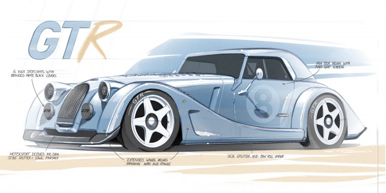 Morgan, Morgan Plus 8, Plus 8 GTR, GTR, V8, Morgan V8, Aero 8, motoring, automotive, classic car, retro car, hand built car, British car, car and classic, carandclassic.co.uk,