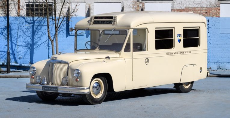 Daimler, Ambulance, Daimler DC 27, camper, classic car, retro car, camper conversion, motoring, automotive, retro car, car and classic, carandclassic.co.uk, retro car