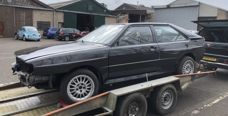 Audi, Quattro, Ur Quattro, 20v Quattro, Audi Ur Quattro, turbocharged, rally, rally car, retro car, classic car, project car, restoration project, car and classic, carandclassic.co.uk, motoring, automotive, car build, Audi Quattro project
