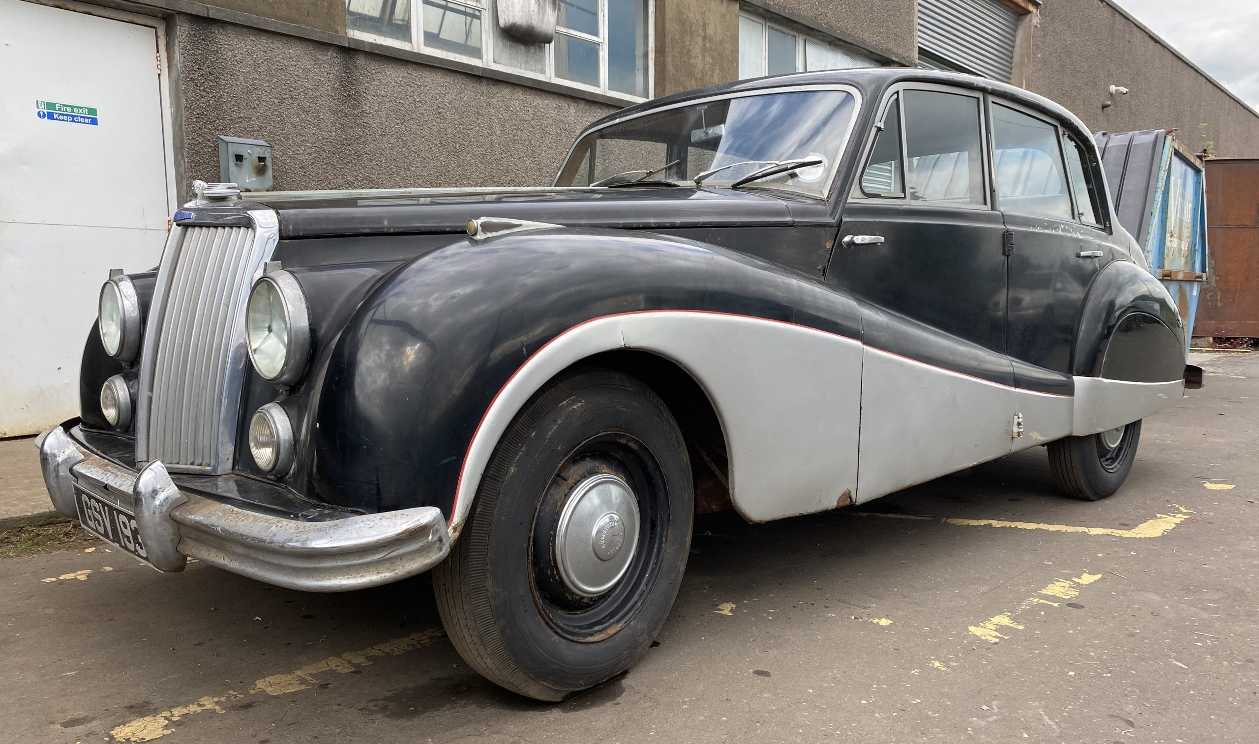 Bonhams : 1952 Armstrong Siddeley 18hp Hurricane Drophead Coupé Chassis no. 1812323 Engine no. E1812031