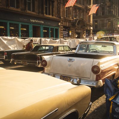 Indiana Jones, classic car, american car, Indiana Jones 5, V8, Buick, Ford, Galaxie, Ranchero, Cadillac, american classic, movie car, retro car, film car, motoring, automotive, car and classic, carandclassic.co.uk