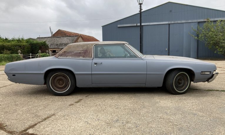 Ford, Thunderbird, Ford Thunderbird, 60s, sixties, project car, restoration project, motoring, automotive, car and classic, carandclassic.co.uk, retro, classic, classic, thunder jet, v8