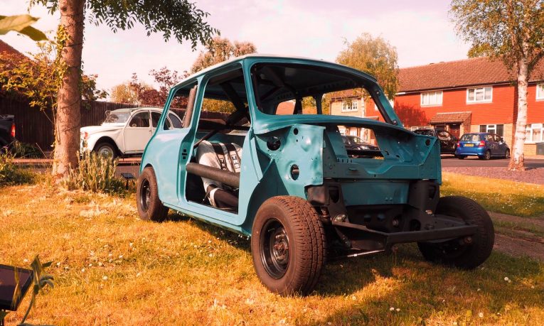 Mini, Cooper, Mini Cooper, Rover, Rover Mini, race car. Track car, restoration project, motoring, automotive, car and classic, carandclassic.co.uk, retro, classic, British car