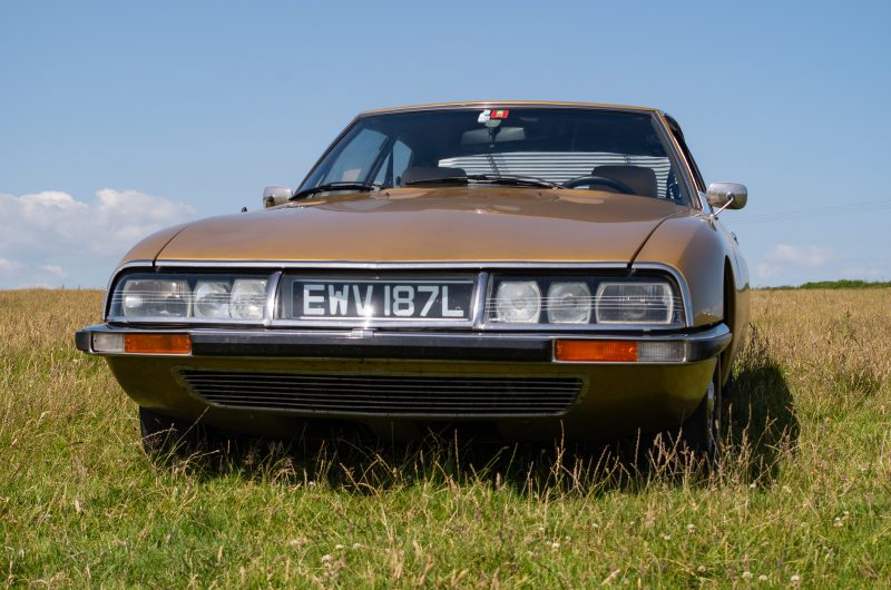 Citroën SM, Citroen, SM, DS, Citroen DS, French classic car, french car, motoring, automotive, car and classic, carandclassic.co.uk, retro, classic, futurism, future car