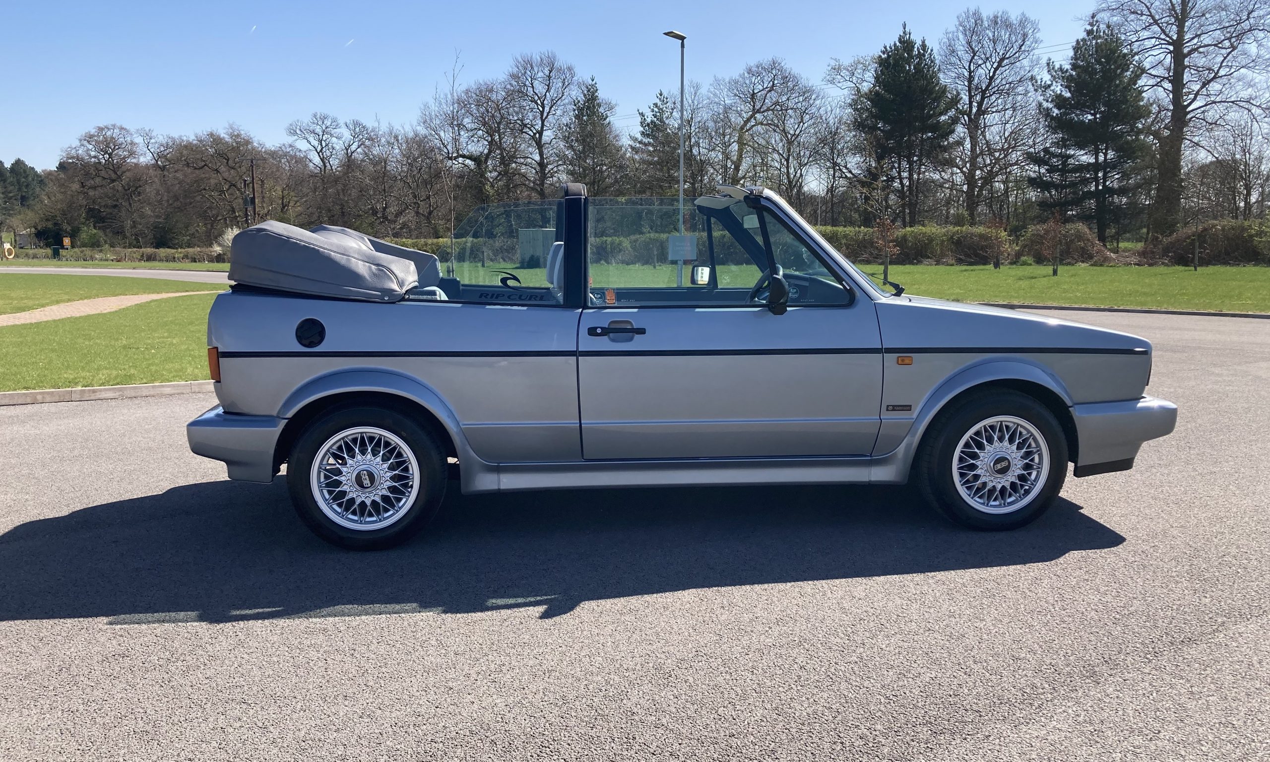 pastel Mob Mange 1989 VW Golf Cabriolet Clipper – Classified of the Week | Car & Classic  Magazine