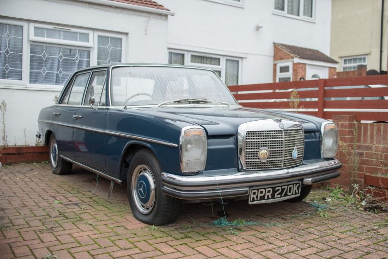Mercedes-Benz, Mercedes Benz, Mercedes, Benz, 250, classic Mercedes, retro, classic, classic car, retro car, motoring, automotive, car and classic, carandclassic.co.uk, car and classic auctions, project car, barn find, restoration project, german classic car