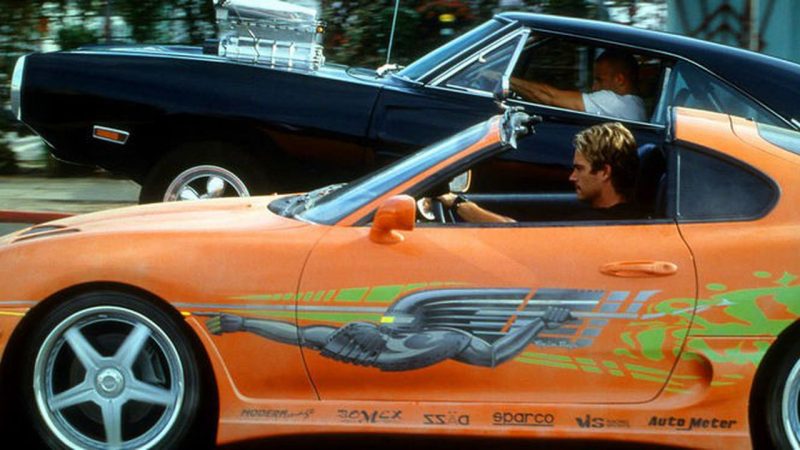 the fast and the furious, fast and furious, racer x, rob cohen, paul walker, vin diesel, motorting, automotive, car and classic, carandclassic.co.uk, toyota, supra, toyota supra, dodge, charger, dodge charger, nitrous oxide, point break, film, movie, hollywood