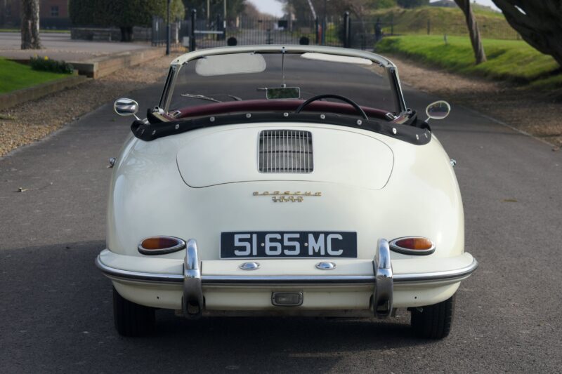 Porsche, 356, 356B, Porsche 356B, Super 90, cabriolet, air-cooled, boxer, car and classic, car and classic auctions, carandclassic.co.uk, motoring, automotive, convertible, auction, motoring, automotive, classic, retro