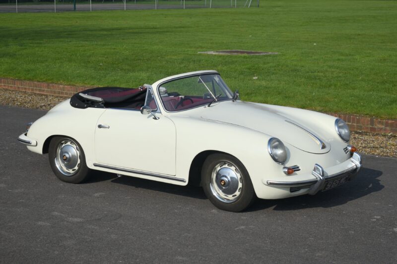 Porsche, 356, 356B, Porsche 356B, Super 90, cabriolet, air-cooled, boxer, car and classic, car and classic auctions, carandclassic.co.uk, motoring, automotive, convertible, auction, motoring, automotive, classic, retro