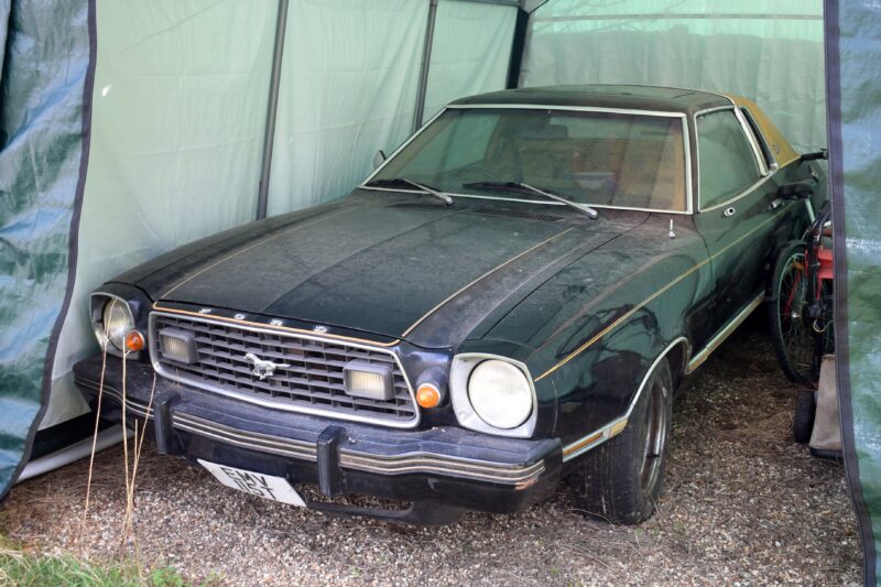 Ford, Mustang, Mustang II, Ford Mustang II, Mustangs, Mustang 2, car and classic, car and classic auctions, carandclassic.co.uk, motoring, automotive, convertible, auction, motoring, automotive, classic, retro, V8, American car