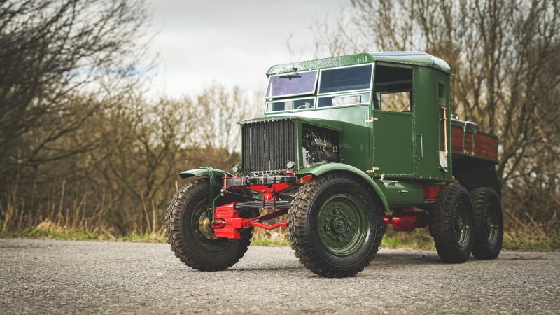 Scammell, Scammell Pioneer, Pioneer, Scammell Pioneer Recovery, radio controlled, model car, model truck, hand made, motoring, automotive, car and classic, carandclassic.co.uk, retro car, classic car, car and classic auctions, scammell auction,