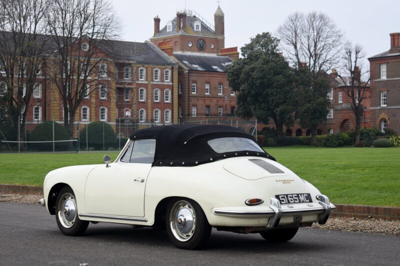 Porsche, 356, 356B, Porsche 356B, Super 90, cabriolet, air-cooled, boxer, car and classic, car and classic auctions, carandclassic.co.uk, motoring, automotive, convertible, auction, motoring, automotive, classic, retro