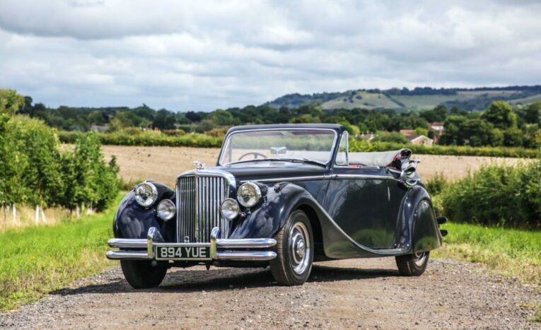 drophead, Jaguar, 1951 JAGUAR MK V 3.5 LITRE DROPHEAD COUPE, Jag, Jaguar 3.5, jaguar MkV, MkV, convertible, coachbuilt, motoring, automotive, car and classic, classic car, retro car, carandclassic.co.uk, vintage car.