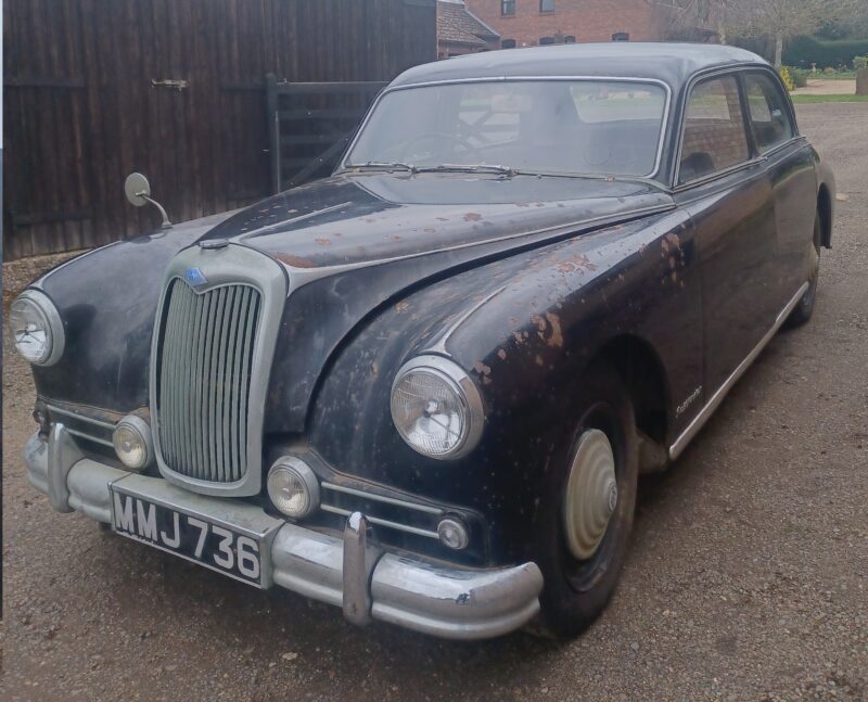 Pathfinder, Riley, Riley Pathfinder, classic car, retro car, vintage car, 1954 Riley Pathfinder, project car, barn find, restoration project, motoring, automotive, car and classic, carandclassic.co.uk