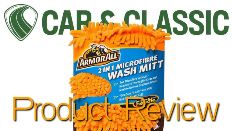 Wash mitt, cleaning mitt, Armor All, Armor All 2 in 1 Microfibre Noodle Wash Mitt, garage, tools, car and classic, carandclassic.co.uk, retro car, car mechanic, car restoration, motoring, automotive, tools, detailing, car cleaning