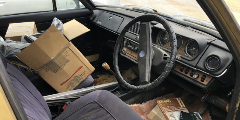 Morris Marina, Morris, Marina, Morris Marina Coupe, Marina Coupe, British Leyland, classic car, retro car, barn find, project car, restoration project, car and classic, carandclassic.co.uk, motoring, automotive, retro, classic