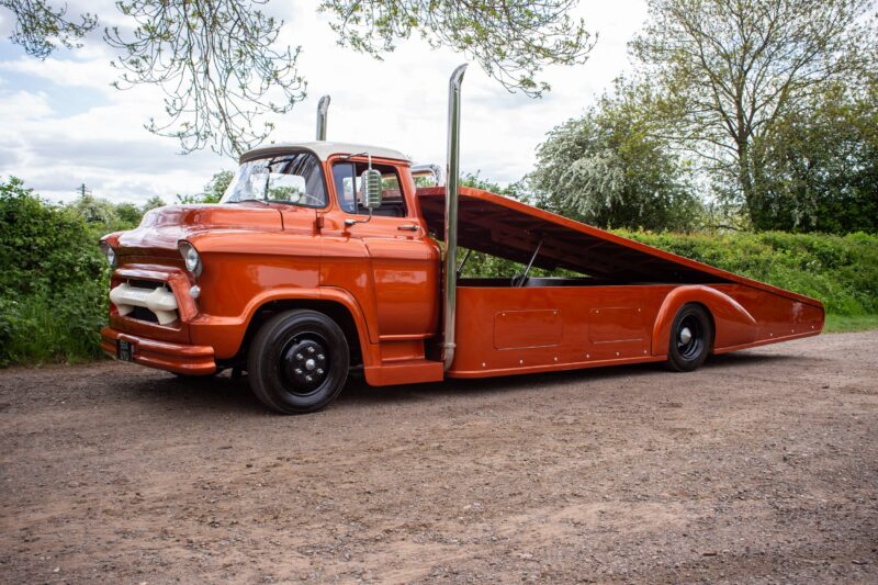 Chevrolet, 5700, transporter, low loader, Chevy, Chevrolet 5700, American, Cummins, car and classic, car and classic auctions, carandclassic.co.uk, motoring, automotive, truck, auction, motoring, automotive, classic, retro