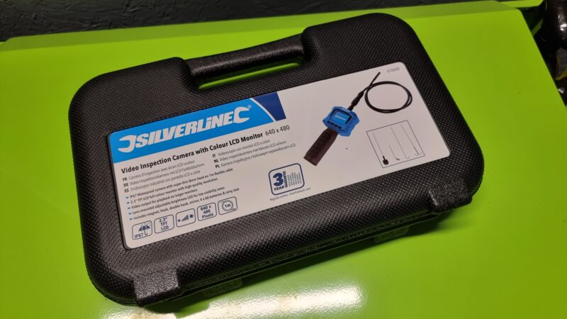 Silverline 676660, Silverline, Silverline inspection camera, inspection camera, garage tools, silverline inspection camera review, tool review, project car, restoration project, motoring, automotive, car and classic, carandclassic.co.uk,