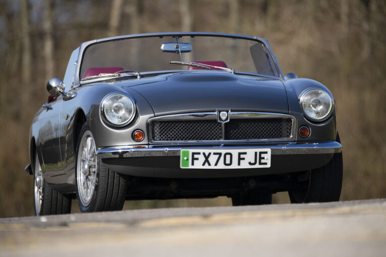 RBW, RBW MGB, MGB Roadster, roadster, ev conversion, ev classic, electric classic car, motoring, automotive, car and classic, carandclassic.co.uk, classic car, retro car, british classic,