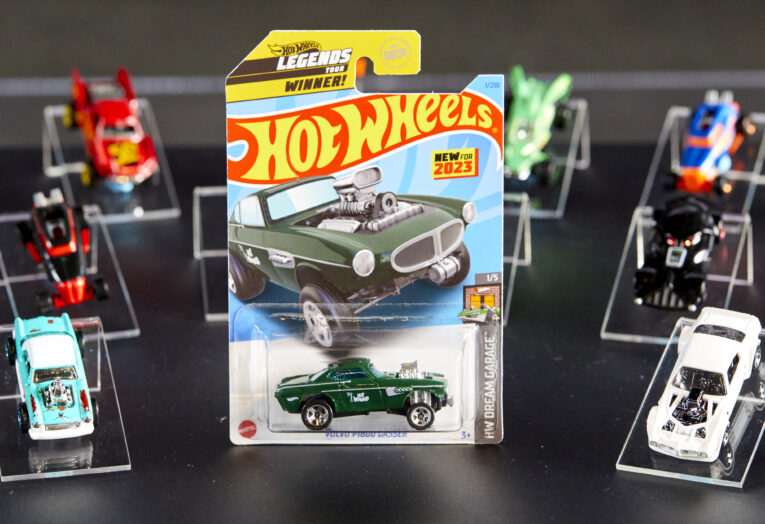 hot wheels, volvo, legends tour, motoring, automotive, car and classic, carandclassic.co.uk, toy car, die cast, p1800, gasser