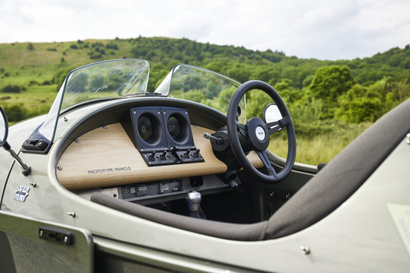 Super, Morgan Super. Super Three, Morgan Super Three, Morgan 3 wheeler, three wheeler, 3 wheeler, morgan motor company, morgan cars, motoring, automotive, car and classic, carandclassic.co.uk, retro car, modern classic, car, cars, Morgan Super Three review, road test