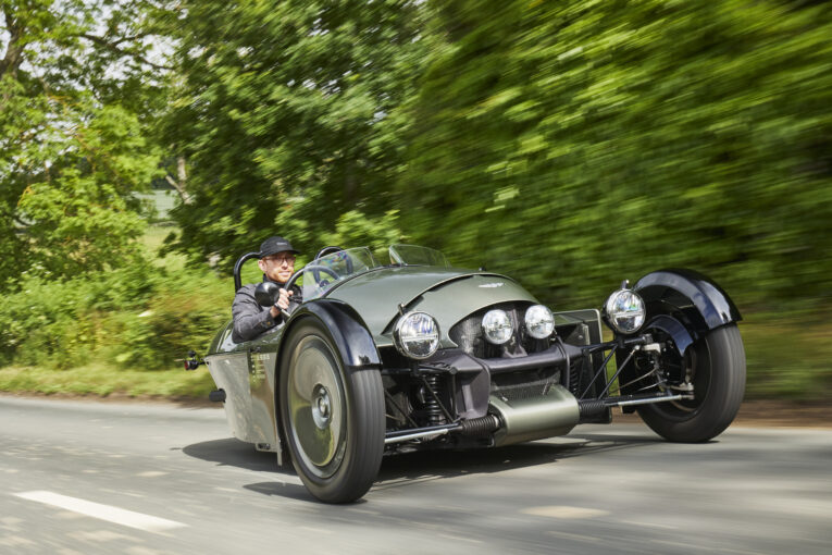 Super, Morgan Super. Super Three, Morgan Super Three, Morgan 3 wheeler, three wheeler, 3 wheeler, morgan motor company, morgan cars, motoring, automotive, car and classic, carandclassic.co.uk, retro car, modern classic, car, cars, Morgan Super Three review, road test