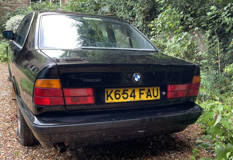BMW 520i, BMW, E34, BMW E34, E34 520i, 520i, classic car, retro car, modern classic, motoring, automotive, BMW project car, barn find, restoration project, car and classic, carandclassic.co.uk, retro, classic, German classic car, BMW E34 for sale