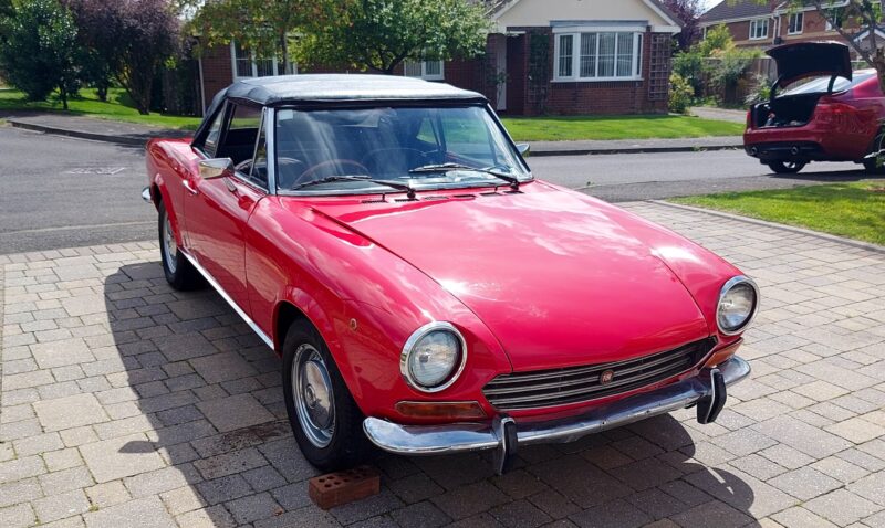 Fiat 124, Fiat Spider, Fiat 124 Spider, Fiat, 124, classic car, retro car, project, project car, Fiat 124 project, restoration, restoration project, garage find, barn find, car and classic, carandclassic.co.uk, motoring, automotive,