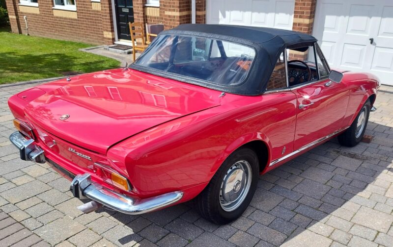 Fiat 124, Fiat Spider, Fiat 124 Spider, Fiat, 124, classic car, retro car, project, project car, Fiat 124 project, restoration, restoration project, garage find, barn find, car and classic, carandclassic.co.uk, motoring, automotive,