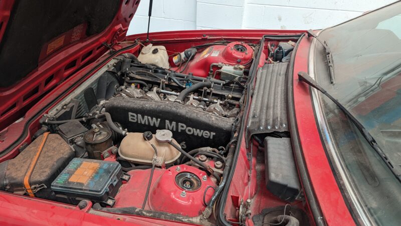 M6, BMW, BMW M635 CSi, BMW E24, M635 CSi, 6 series, E24, project car, restoration project, motoring, automotive, car and classic, carandclassic.co.uk, retro, classic, retro, '80s car, M