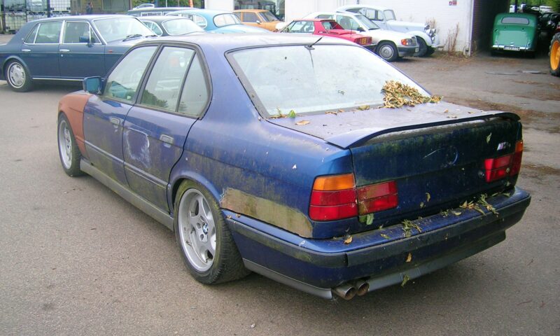 M5, BMW, BMW M5, BMW E34 M5, E34, project car, restoration project, motoring, automotive, car and classic, carandclassic.co.uk, retro, classic, retro, 90s car, M