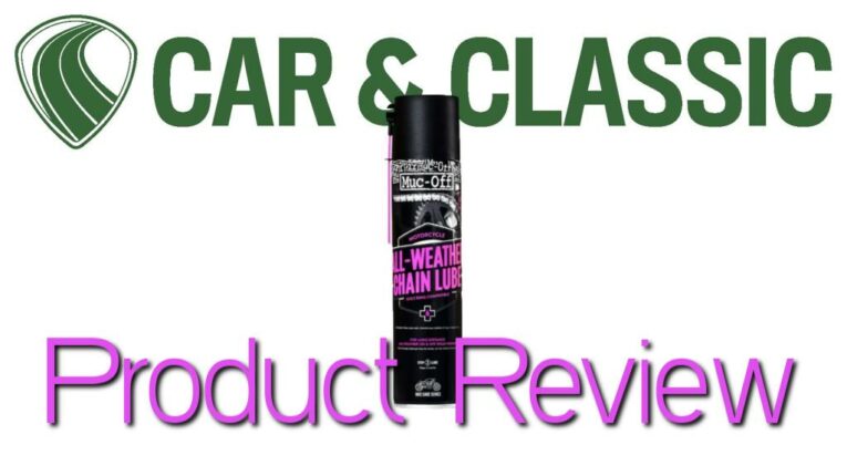 Chain lube, motorcycle lube, Muc-Off All-Weather Chain Lube, Muc-Off, lubricant, motorcycle, motorbike, garage, tools, car and classic, carandclassic.co.uk, retro bike, car mechanic, bike restoration, motoring, automotive