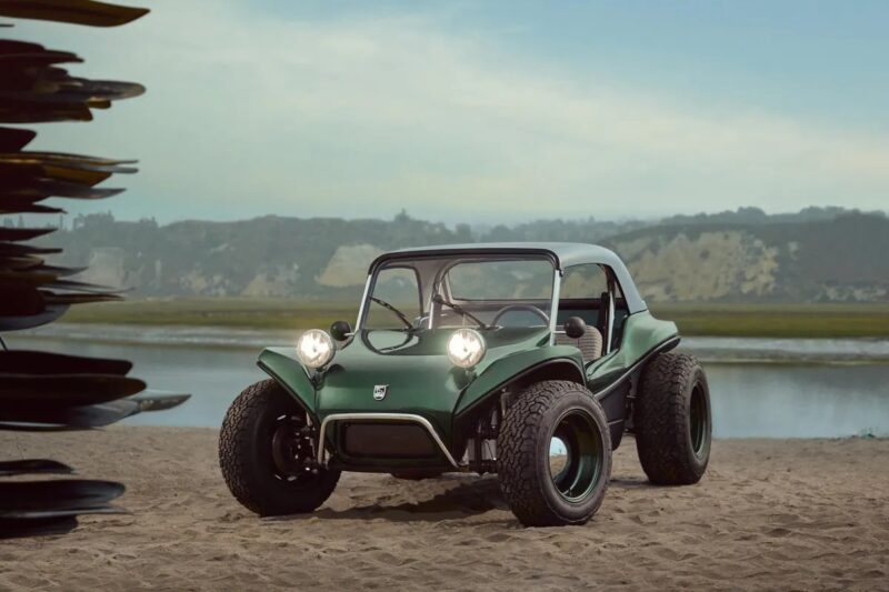 Meyers Manx, EV, electric Meyers Manx, electric beach buggy, buggy, Volkswagen Beach buggy, air-cooled, beach car, Meyers, Manx, classic car, eve conversion, electric car, motoring, automotive, car and classic, carandclassic.com, motoring, automotive