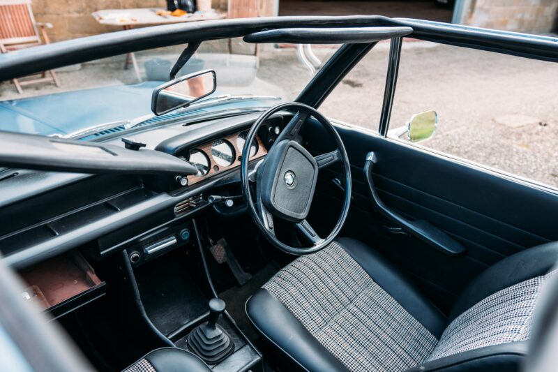 2002, BMW, BMW 2002, BMW 2002 Cabriolet, targa, convertible, 02 Series, project car, restoration project, motoring, automotive, car and classic, carandclassic.co.uk, retro, classic, retro, '70s car, Baur