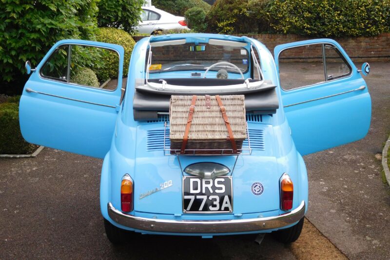 classic car, motoring, automotive, car and classic, carandclassic.co.uk, Fiat, 500, Fiat 500D Trasformabile, Convertible, Nuova, Fiat 500, retro, Italian car, icon, '60s car