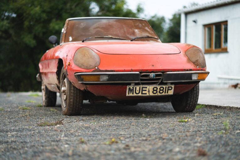 1976 Alfa Romeo, Alfa Romeo Spider, Alfa, Alfa Romeo, Alfa Spider, Alfa Romeo Spider 2000 Veloce, projecr car, barn find, restoration project, alfa romeo restoration project, alfa romeo barn find, motoring, automotive, no reserve auction, car and classic, carandclassic.com, car and classic auctions, italian car, no reserve alfa romeo auction